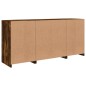 vidaXL Sideboard mit LED-Leuchten Räuchereiche 142,5x37x67 cm vidaXL Sideboard mit LED-Leuchten Räuchereiche 142,5x37x67 cm