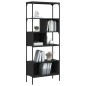 vidaXL Bücherregal 5 Böden Schwarz 76x33x188,5 cm Holzwerkstoff vidaXL Bücherregal 5 Böden Schwarz 76x33x188,5 cm Holzwerkstoff