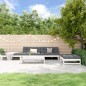 vidaXL 5-tlg. Garten-Lounge-Set Weiß Massivholz Kiefer vidaXL 5-tlg. Garten-Lounge-Set Weiß Massivholz Kiefer