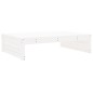 vidaXL 5-tlg. Garten-Lounge-Set Weiß Massivholz Kiefer vidaXL 5-tlg. Garten-Lounge-Set Weiß Massivholz Kiefer