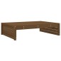 vidaXL 5-tlg. Garten-Lounge-Set Honigbraun Massivholz Kiefer vidaXL 5-tlg. Garten-Lounge-Set Honigbraun Massivholz Kiefer