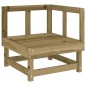 vidaXL 5-tlg. Garten-Lounge-Set Kiefernholz Imprägniert vidaXL 5-tlg. Garten-Lounge-Set Kiefernholz Imprägniert