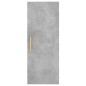 Highboard Betongrau 34,5x34x180 cm Holzwerkstoff Highboard Betongrau 34,5x34x180 cm Holzwerkstoff