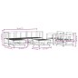 vidaXL 7-tlg. Garten-Lounge-Set Grau Massivholz Kiefer vidaXL 7-tlg. Garten-Lounge-Set Grau Massivholz Kiefer