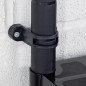 vidaXL Lagerregal mit 4 Böden Schwarz 122x30,5x130 cm Kunststoff vidaXL Lagerregal mit 4 Böden Schwarz 122x30,5x130 cm Kunststoff