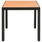 5-tlg. Garten-Essgruppe Schwarz und Braun 5-tlg. Garten-Essgruppe Schwarz und Braun