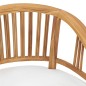 vidaXL 3-tlg. Garten-Essgruppe mit Auflagen Teak Massivholz vidaXL 3-tlg. Garten-Essgruppe mit Auflagen Teak Massivholz