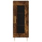 Highboard Räuchereiche 34,5x34x180 cm Holzwerkstoff Highboard Räuchereiche 34,5x34x180 cm Holzwerkstoff