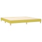vidaXL Boxspringbett mit Matratze & LED Grün 200x200 cm Stoff vidaXL Boxspringbett mit Matratze & LED Grün 200x200 cm Stoff