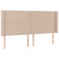 vidaXL Boxspringbett mit Matratze & LED Cappuccino-Braun 180x200cm vidaXL Boxspringbett mit Matratze & LED Cappuccino-Braun 180x200cm