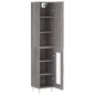 vidaXL Highboard Grau Sonoma 34,5x34x180 cm Holzwerkstoff vidaXL Highboard Grau Sonoma 34,5x34x180 cm Holzwerkstoff