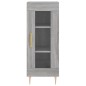 vidaXL Highboard Grau Sonoma 34,5x34x180 cm Holzwerkstoff vidaXL Highboard Grau Sonoma 34,5x34x180 cm Holzwerkstoff
