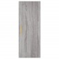 vidaXL Highboard Grau Sonoma 34,5x34x180 cm Holzwerkstoff vidaXL Highboard Grau Sonoma 34,5x34x180 cm Holzwerkstoff