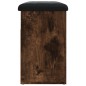vidaXL Schuhbank Räuchereiche 62x32x50 cm Holzwerkstoff vidaXL Schuhbank Räuchereiche 62x32x50 cm Holzwerkstoff