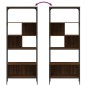 vidaXL Bücherregal 5 Böden Braun Eichen-Optik 76x33x188,5 cm vidaXL Bücherregal 5 Böden Braun Eichen-Optik 76x33x188,5 cm