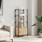 vidaXL Bücherregal 3 Böden Sonoma-Eiche 41x30x109,5 cm Holzwerkstoff vidaXL Bücherregal 3 Böden Sonoma-Eiche 41x30x109,5 cm Holzwerkstoff