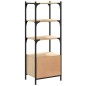 vidaXL Bücherregal 3 Böden Sonoma-Eiche 41x30x109,5 cm Holzwerkstoff vidaXL Bücherregal 3 Böden Sonoma-Eiche 41x30x109,5 cm Holzwerkstoff