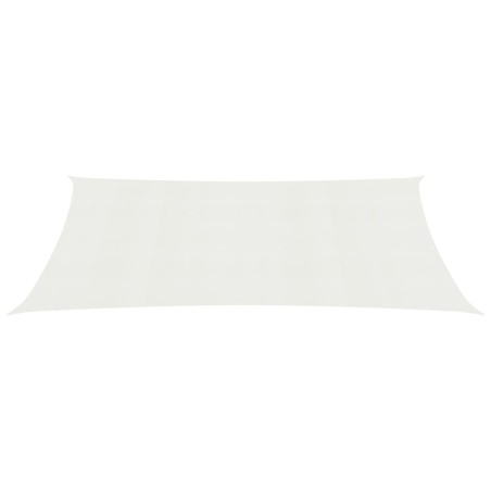 vidaXL Sonnensegel 160 g/m² Weiß 2,5x5 m HDPE