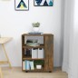 vidaXL Rollschrank Räuchereiche 60x35x75 cm Holzwerkstoff vidaXL Rollschrank Räuchereiche 60x35x75 cm Holzwerkstoff