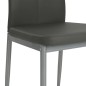 vidaXL Esszimmerstühle 2 Stk. Grau Kunstleder vidaXL Esszimmerstühle 2 Stk. Grau Kunstleder