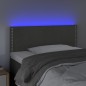 vidaXL LED Kopfteil Dunkelgrau 100x5x78/88 cm Samt vidaXL LED Kopfteil Dunkelgrau 100x5x78/88 cm Samt