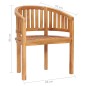 5-tlg. Garten-Lounge-Set Massivholz Teak 5-tlg. Garten-Lounge-Set Massivholz Teak