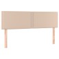 vidaXL Boxspringbett mit Matratze & LED Cappuccino-Braun 140x190cm vidaXL Boxspringbett mit Matratze & LED Cappuccino-Braun 140x190cm