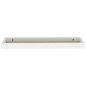 vidaXL Loggia Wandregale 2 Stk. Eichen-Optik und Weiß 60x15x4 cm MDF vidaXL Loggia Wandregale 2 Stk. Eichen-Optik und Weiß 60x15x4 cm MDF
