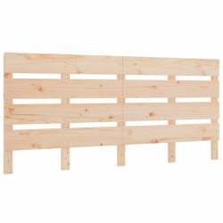 vidaXL Kopfteil 150x3x80 cm Massivholz Kiefer