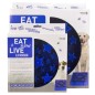 EAT SLOW LIVE LONGER Anti-Schling-Napf für Hunde Star Blau S EAT SLOW LIVE LONGER Anti-Schling-Napf für Hunde Star Blau S