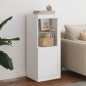 vidaXL Sideboard mit LED-Beleuchtung Weiß 41x37x100 cm vidaXL Sideboard mit LED-Beleuchtung Weiß 41x37x100 cm