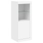 vidaXL Sideboard mit LED-Beleuchtung Weiß 41x37x100 cm vidaXL Sideboard mit LED-Beleuchtung Weiß 41x37x100 cm