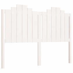 vidaXL Kopfteil Weiß 141x4x110 cm Massivholz Kiefer