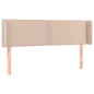 vidaXL LED Kopfteil Cappuccino-Braun 147x16x78/88 cm Kunstleder vidaXL LED Kopfteil Cappuccino-Braun 147x16x78/88 cm Kunstleder