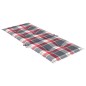 vidaXL Gartenstuhlauflagen für Hochlehner 4 Stk. 120x50x3 cm Stoff vidaXL Gartenstuhlauflagen für Hochlehner 4 Stk. 120x50x3 cm Stoff