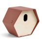 Capi Vogelhäuschen Hive 2 19x23x20 cm Ovales Loch Braun Capi Vogelhäuschen Hive 2 19x23x20 cm Ovales Loch Braun