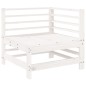 vidaXL 7-tlg. Garten-Lounge-Set Weiß Massivholz Kiefer vidaXL 7-tlg. Garten-Lounge-Set Weiß Massivholz Kiefer
