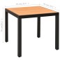 vidaXL 5-tlg. Garten-Essgruppe Schwarz und Braun vidaXL 5-tlg. Garten-Essgruppe Schwarz und Braun