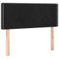 vidaXL Boxspringbett mit Matratze Schwarz 90x190 cm Samt vidaXL Boxspringbett mit Matratze Schwarz 90x190 cm Samt