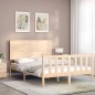 vidaXL Massivholzbett ohne Matratze 140x200 cm Kiefernholz vidaXL Massivholzbett ohne Matratze 140x200 cm Kiefernholz