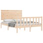 vidaXL Massivholzbett ohne Matratze 140x200 cm Kiefernholz vidaXL Massivholzbett ohne Matratze 140x200 cm Kiefernholz