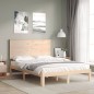 vidaXL Massivholzbett ohne Matratze 140x200 cm Kiefernholz vidaXL Massivholzbett ohne Matratze 140x200 cm Kiefernholz