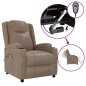 vidaXL Massagesessel Elektrisch Cappuccino-Braun Kunstleder vidaXL Massagesessel Elektrisch Cappuccino-Braun Kunstleder