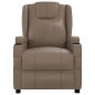 vidaXL Massagesessel Elektrisch Cappuccino-Braun Kunstleder vidaXL Massagesessel Elektrisch Cappuccino-Braun Kunstleder
