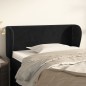 vidaXL Kopfteil mit Ohren Schwarz 93x23x78/88 cm Samt vidaXL Kopfteil mit Ohren Schwarz 93x23x78/88 cm Samt