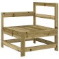 vidaXL 4-tlg. Garten-Lounge-Set Kiefernholz Imprägniert