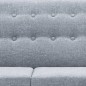 vidaXL Sofa L-Form Stoff 171,5x138x81,5 cm Hellgrau vidaXL Sofa L-Form Stoff 171,5x138x81,5 cm Hellgrau