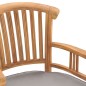 vidaXL 3-tlg. Garten-Essgruppe mit Kissen Massivholz Teak vidaXL 3-tlg. Garten-Essgruppe mit Kissen Massivholz Teak