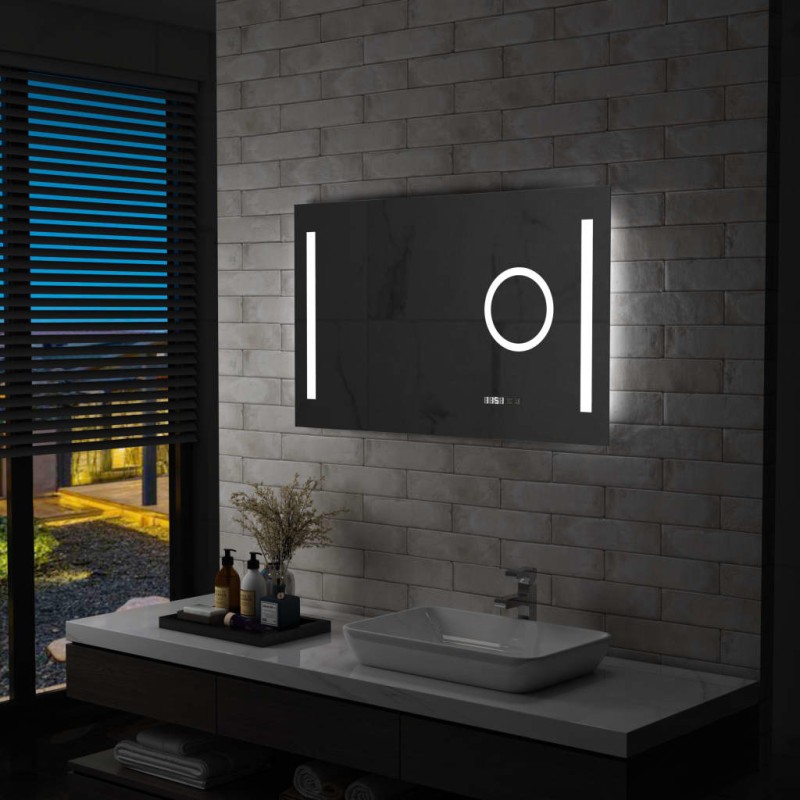 vidaXL LED-Badspiegel mit Berührungssensor 100x60 cm vidaXL LED-Badspiegel mit Berührungssensor 100x60 cm
