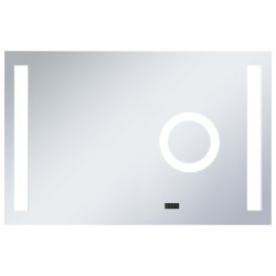 vidaXL LED-Badspiegel mit Berührungssensor 100x60 cm